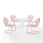 Ensemble de salle à manger d'extérieur Crosley Tulip 5 pièces - 98 L x 98 P x 32,88 H