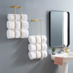 Porte-serviettes mural en métal Tuttle (lot de 2)
