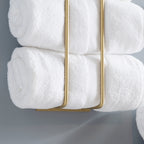 Porte-serviettes mural en métal Tuttle (lot de 2)
