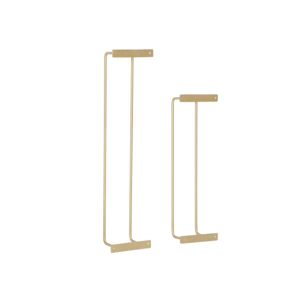 Porte-serviettes mural en métal Tuttle (lot de 2)