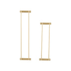 Porte-serviettes mural en métal Tuttle (lot de 2)