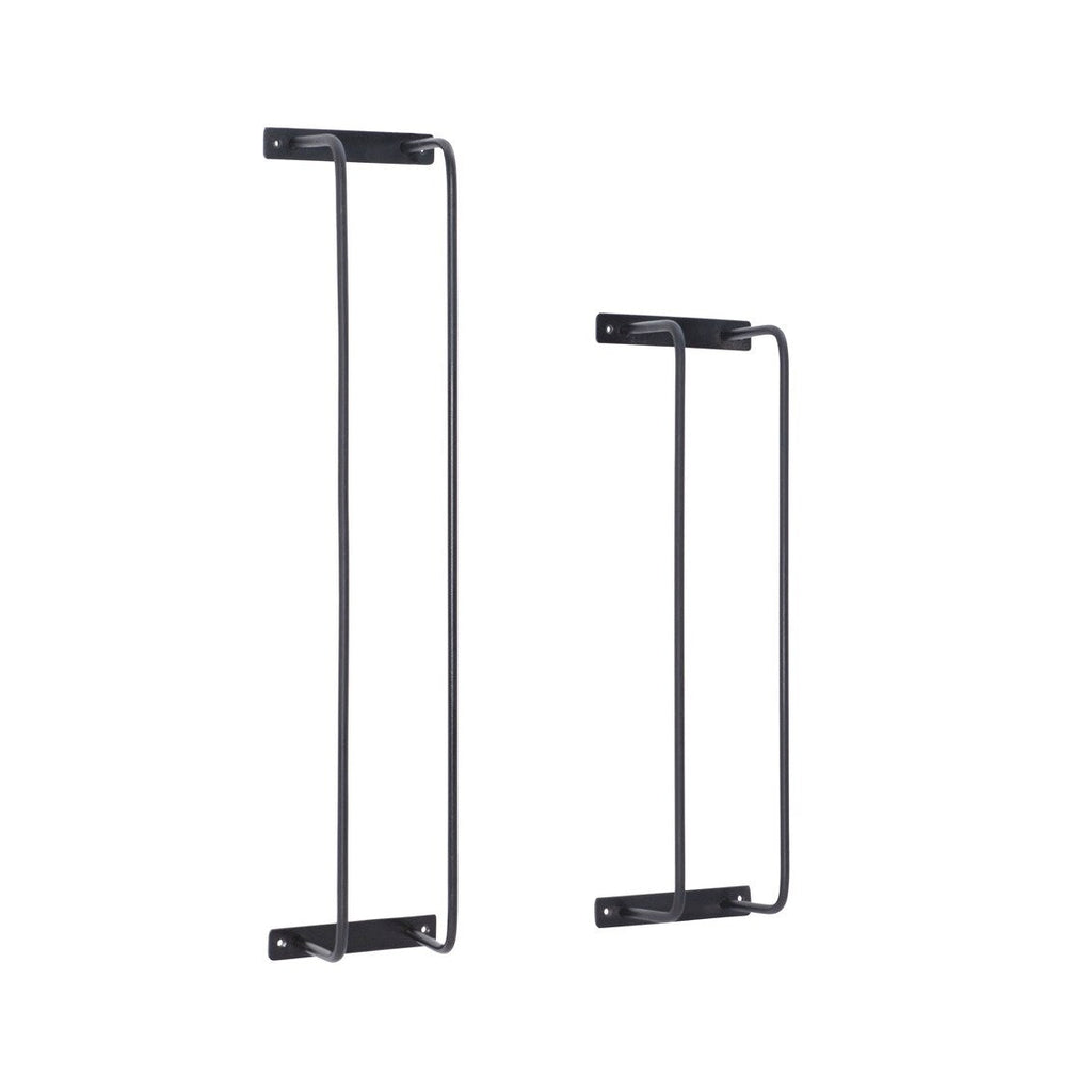 Porte-serviettes mural en métal Tuttle (lot de 2)