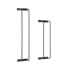 Porte-serviettes mural en métal Tuttle (lot de 2)