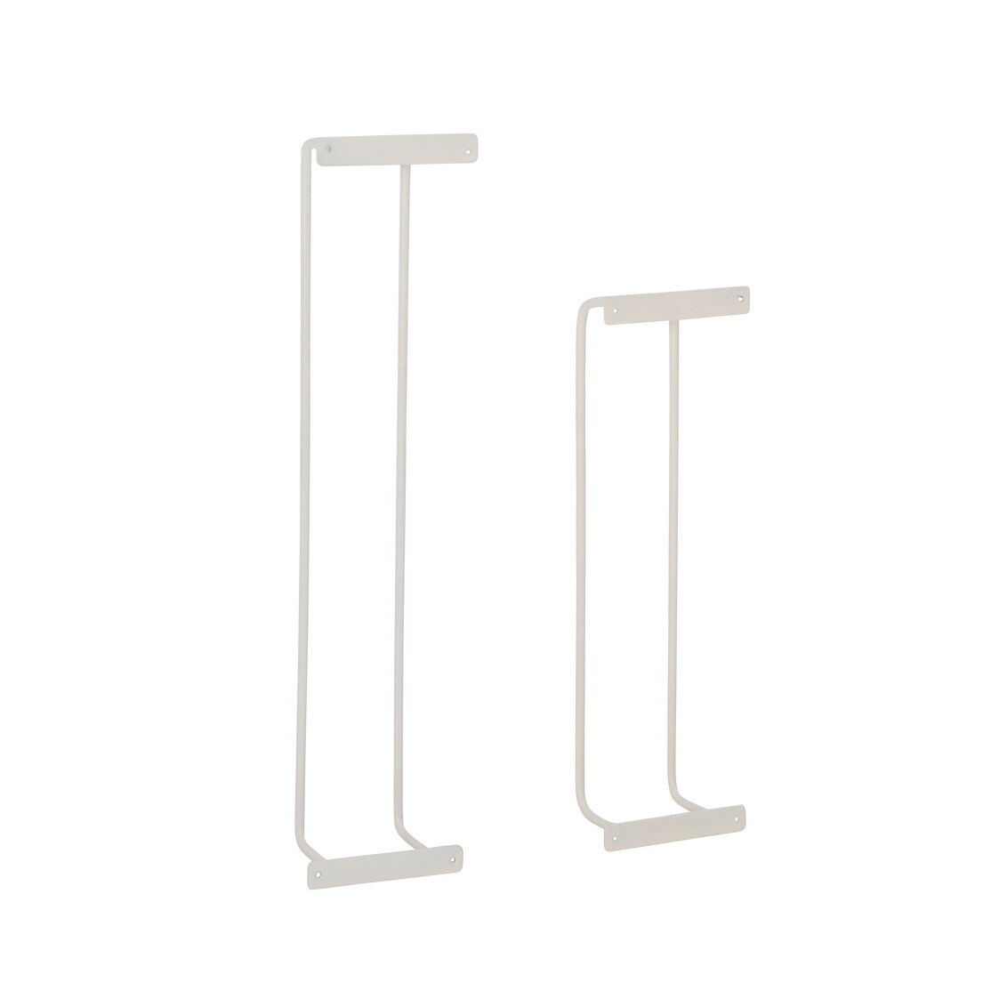 Porte-serviettes mural en métal Tuttle (lot de 2)