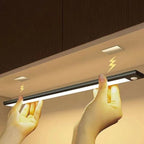 Lampe d'armoire à détecteur de mouvement à LED rechargeable par USB
