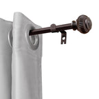 Tringle à rideaux murale UTOPIA ALLEY de 1,9 cm (3/4 po) - Tringles à rideaux réglables, tringles à rideaux dorées, tringles à rideaux décoratives pour chambre à coucher