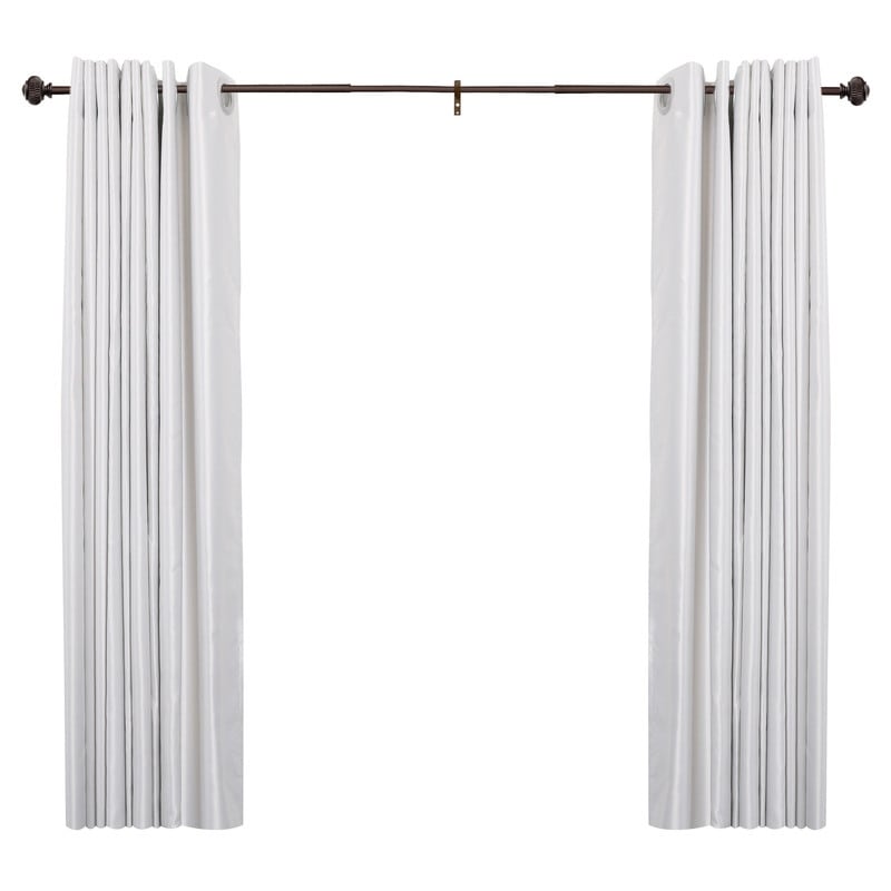 Tringle à rideaux murale UTOPIA ALLEY de 1,9 cm (3/4 po) - Tringles à rideaux réglables, tringles à rideaux dorées, tringles à rideaux décoratives pour chambre à coucher