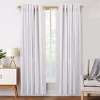 Tringle à rideaux murale UTOPIA ALLEY de 1,9 cm (3/4 po) - Tringles à rideaux réglables, tringles à rideaux dorées, tringles à rideaux décoratives pour chambre à coucher