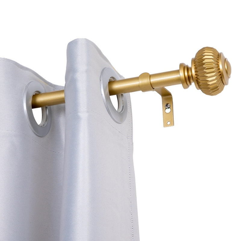 Tringle à rideaux murale UTOPIA ALLEY de 1,9 cm (3/4 po) - Tringles à rideaux réglables, tringles à rideaux dorées, tringles à rideaux décoratives pour chambre à coucher