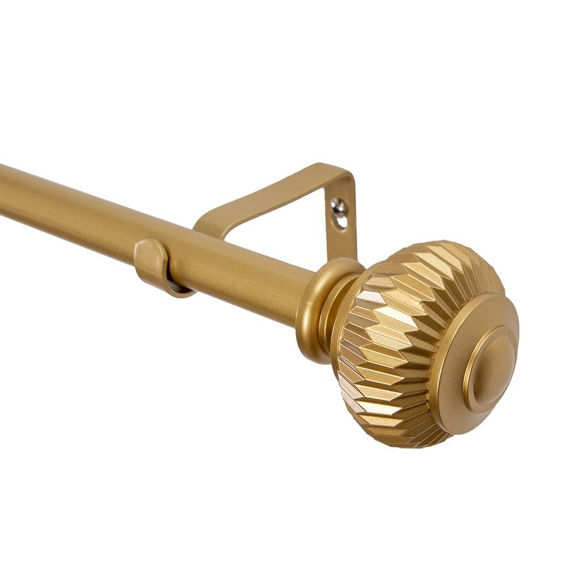 Tringle à rideaux murale UTOPIA ALLEY de 1,9 cm (3/4 po) - Tringles à rideaux réglables, tringles à rideaux dorées, tringles à rideaux décoratives pour chambre à coucher