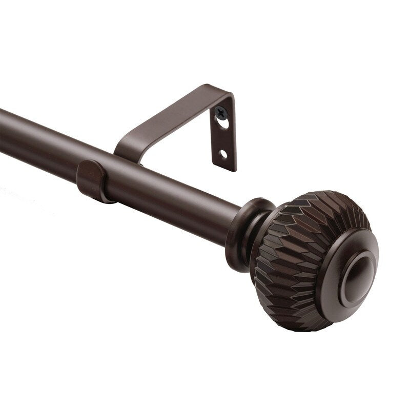 Tringle à rideaux murale UTOPIA ALLEY de 1,9 cm (3/4 po) - Tringles à rideaux réglables, tringles à rideaux dorées, tringles à rideaux décoratives pour chambre à coucher