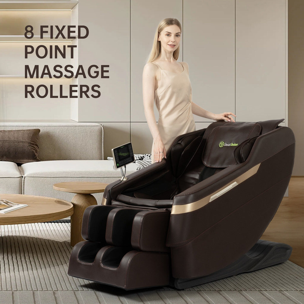Fauteuil de massage chauffant pour tout le corps Ukuowu Favor-BS02 avec mode zéro gravité et lecteur de musique Bluetooth