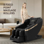 Fauteuil de massage chauffant pour tout le corps Ukuowu Favor-BS02 avec mode zéro gravité et lecteur de musique Bluetooth