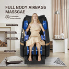 Fauteuil de massage chauffant pour tout le corps Ukuowu Favor-BS02 avec mode zéro gravité et lecteur de musique Bluetooth