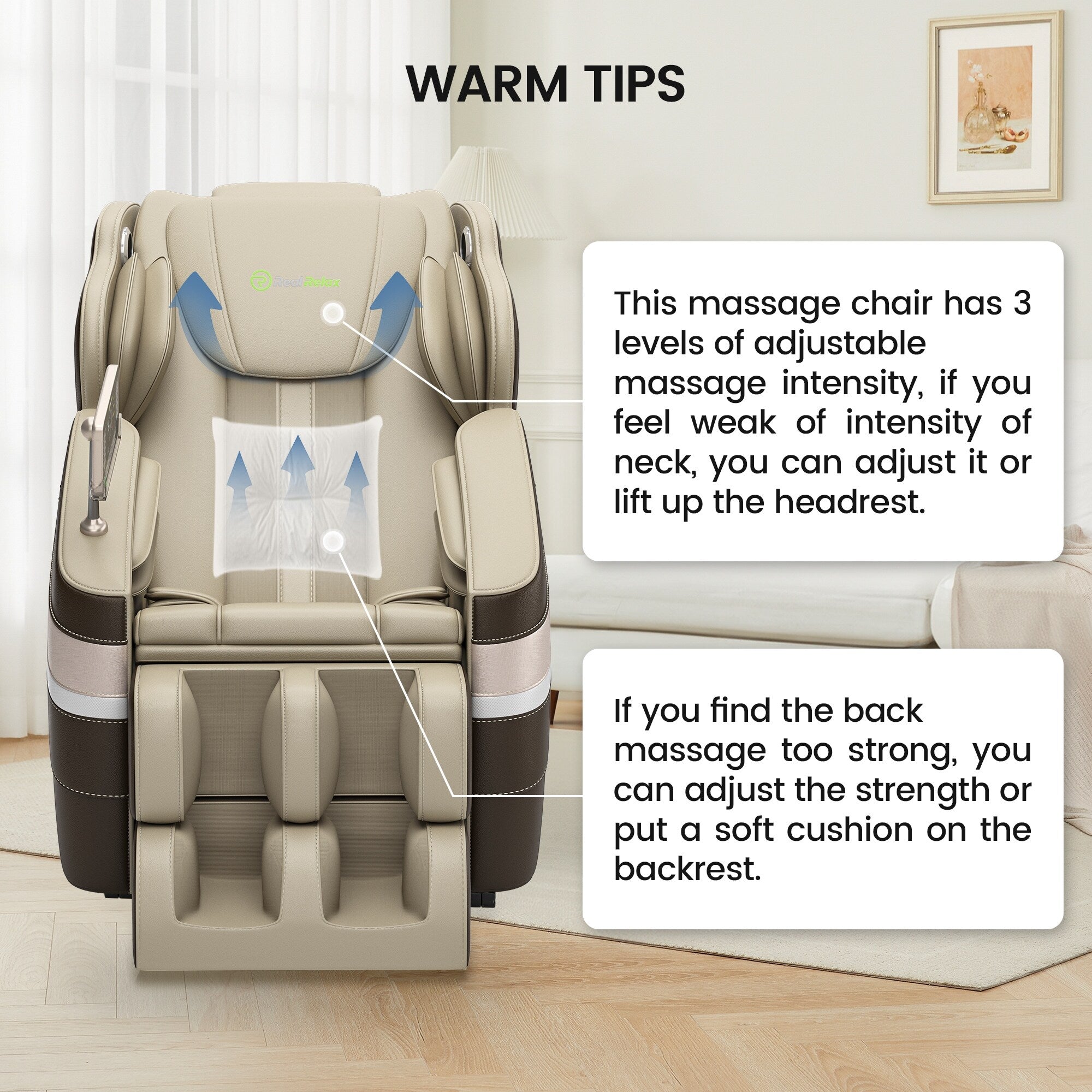Fauteuil de massage chauffant pour tout le corps Ukuowu Favor-BS04 avec mode zéro gravité et lecteur de musique Bluetooth