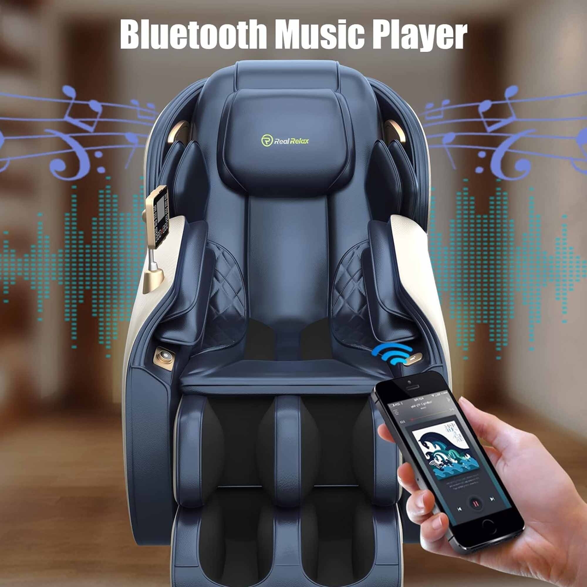Le tout nouveau fauteuil de massage Ukuowu avec gravité zéro pour tout le corps, SL Track, Body Scan et chauffage