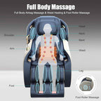 Le tout nouveau fauteuil de massage Ukuowu avec gravité zéro pour tout le corps, SL Track, Body Scan et chauffage