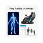 Le tout nouveau fauteuil de massage Ukuowu avec gravité zéro pour tout le corps, SL Track, Body Scan et chauffage