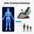 Le tout nouveau fauteuil de massage Ukuowu avec gravité zéro pour tout le corps, SL Track, Body Scan et chauffage