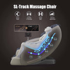 Le tout nouveau fauteuil de massage Ukuowu avec gravité zéro pour tout le corps, SL Track, Body Scan et chauffage