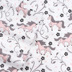 Parure de draps Licornes de Sweet Home Collection