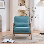 Chaise d'appoint rembourrée moderne du milieu du siècle