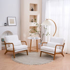 Chaise d'appoint rembourrée moderne du milieu du siècle