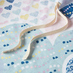 Parure de lit 5 pièces en coton bleu « Intelligent Design Kids Bliss »
