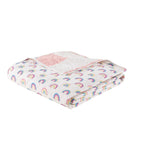 Parure de lit réversible à rayures en coton Dakota Cabana d'Urban Habitat pour enfants