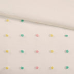 Parure de lit à pompons en coton jacquard et design intelligent pour enfants Ensley
