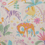 Parure de lit réversible en coton à motif floral Thea pour enfants, design intelligent, avec coussin décoratif