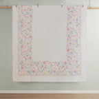 Parure de lit réversible en coton à motif floral Thea pour enfants, design intelligent, avec coussin décoratif