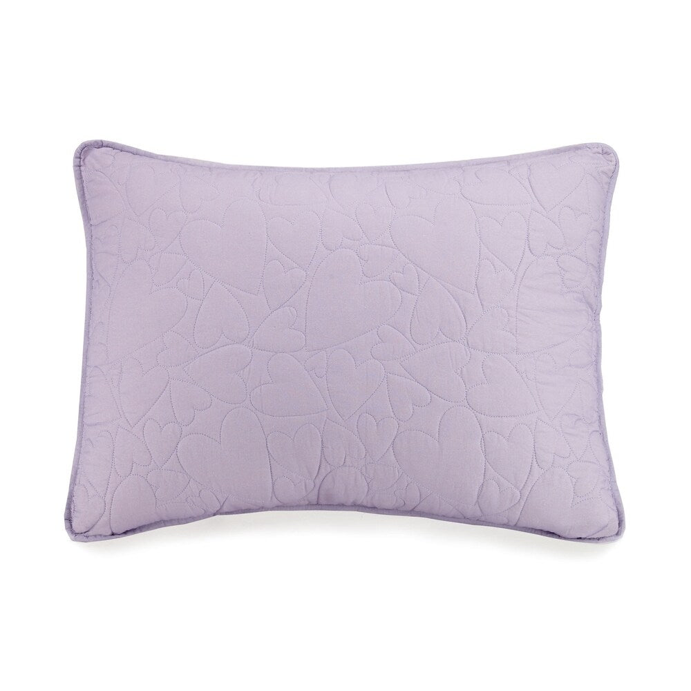 Parure de lit en coton Urban Playground Heart avec 2 oreillers décoratifs
