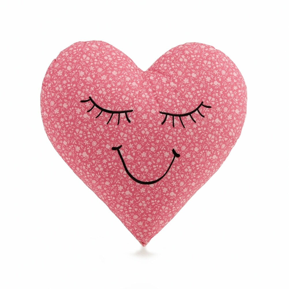 Parure de lit en coton Urban Playground Heart avec 2 oreillers décoratifs