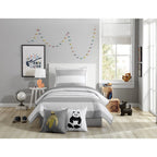 Parure de lit Urban Playground Lavelle gris/blanc
