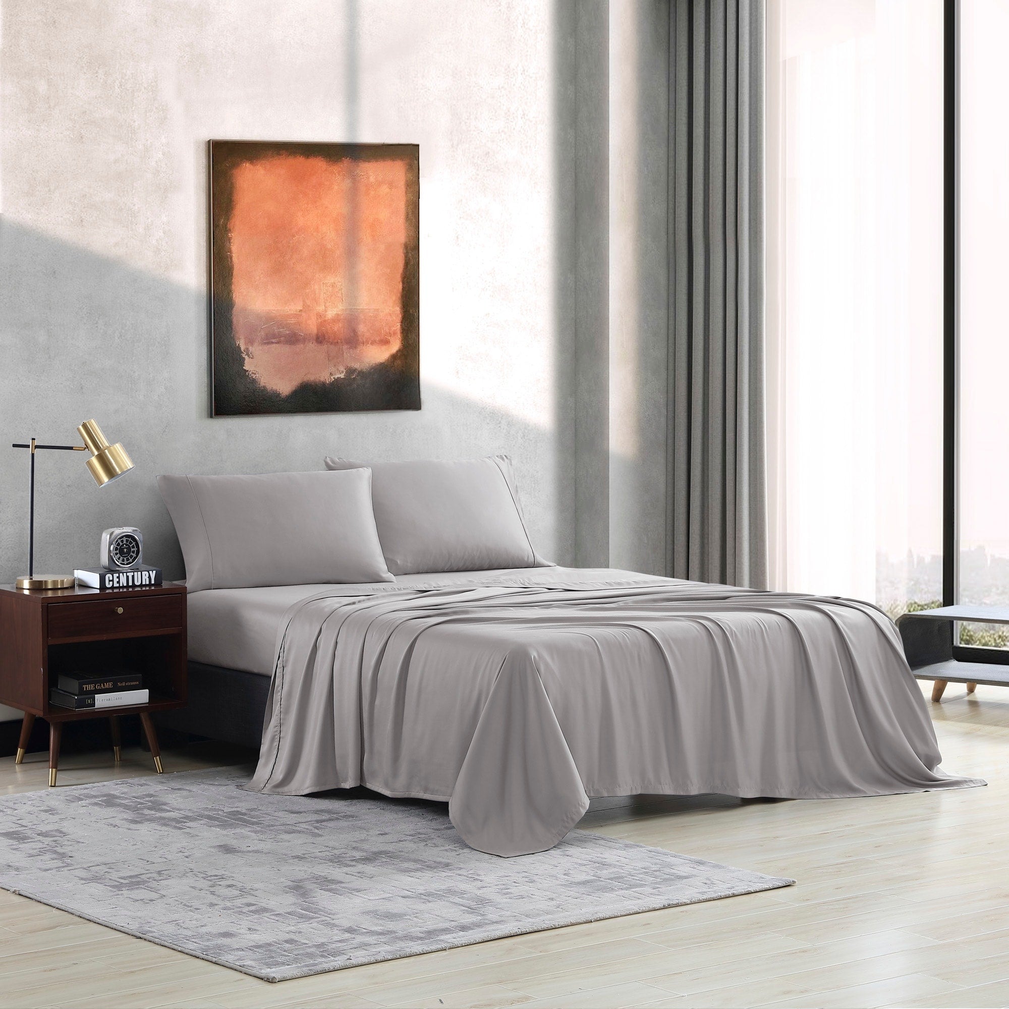 Ensemble de draps en satin de modal Valeron TENCEL™