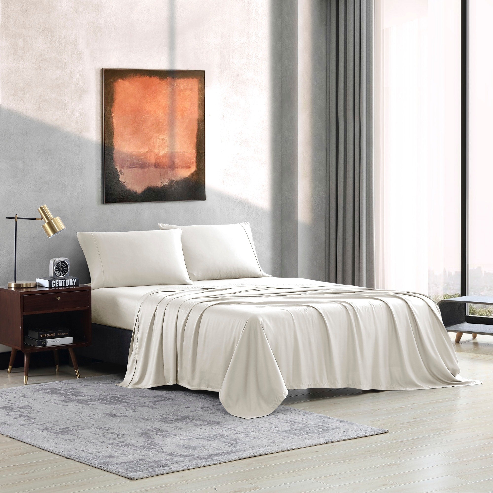 Ensemble de draps en satin de modal Valeron TENCEL™