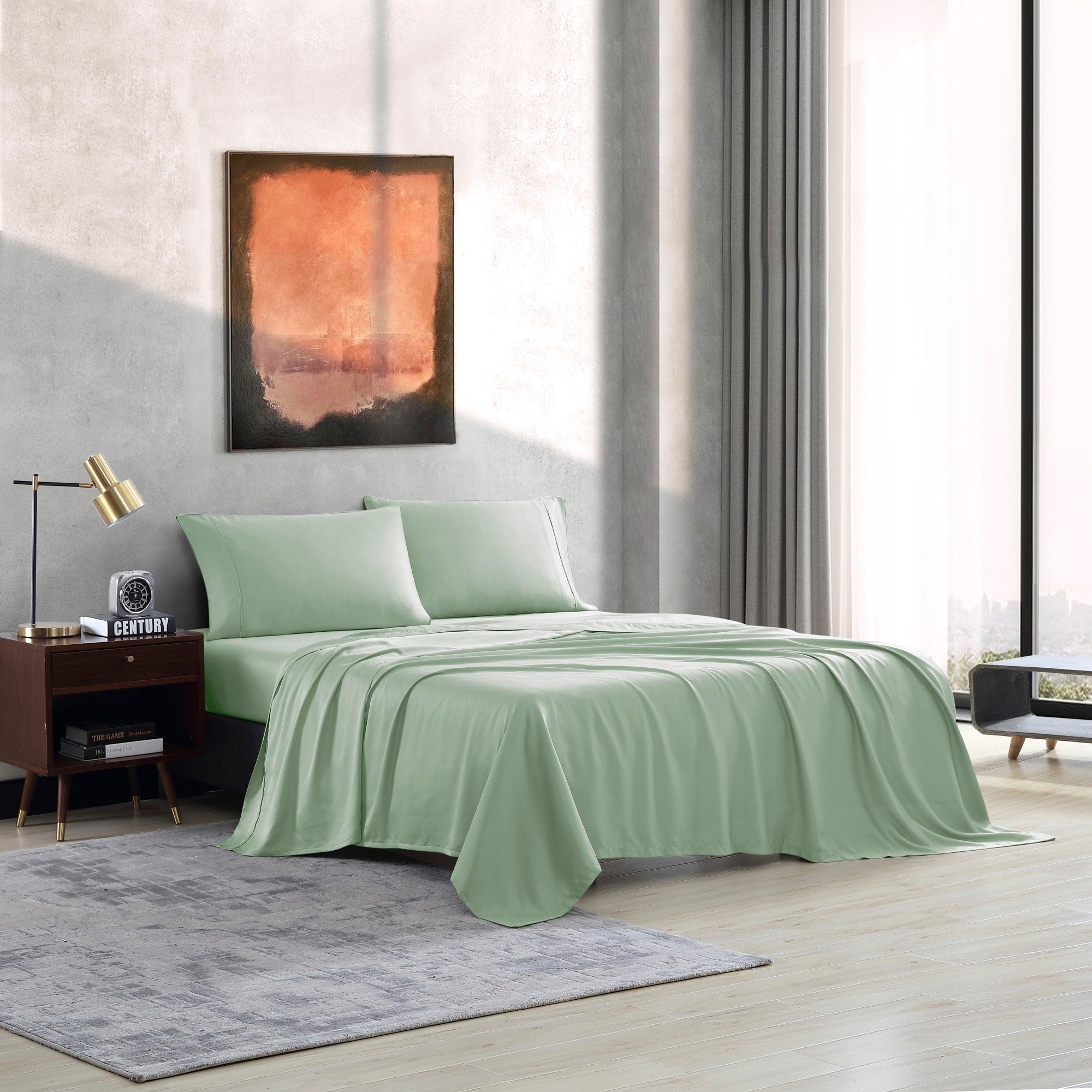 Ensemble de draps en satin de modal Valeron TENCEL™