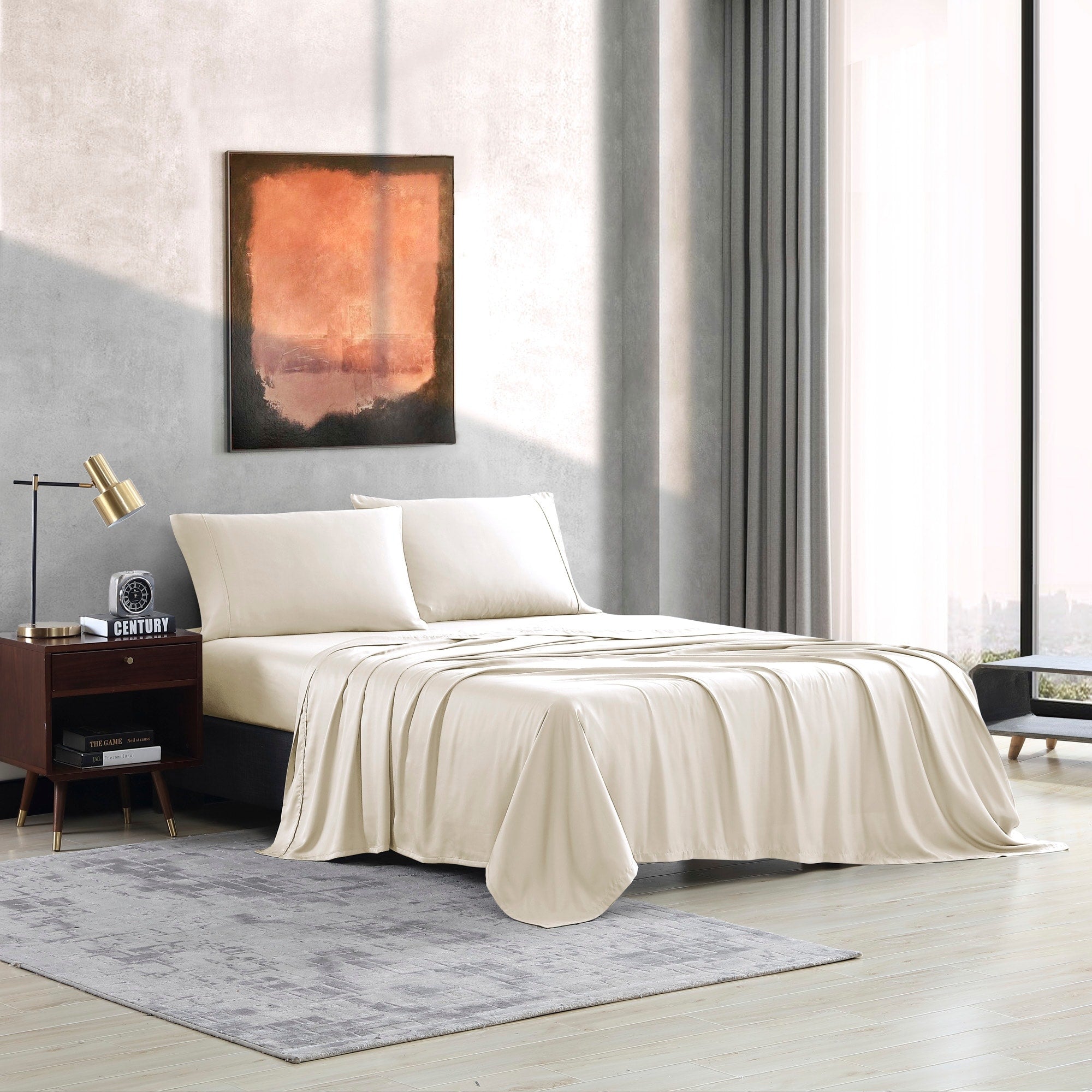 Ensemble de draps en satin de modal Valeron TENCEL™