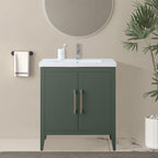 Meuble-lavabo simple Vanity Art 20, 24 ou 30 avec dessus en céramique
