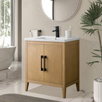 Meuble-lavabo simple Vanity Art 20, 24 ou 30 avec dessus en céramique