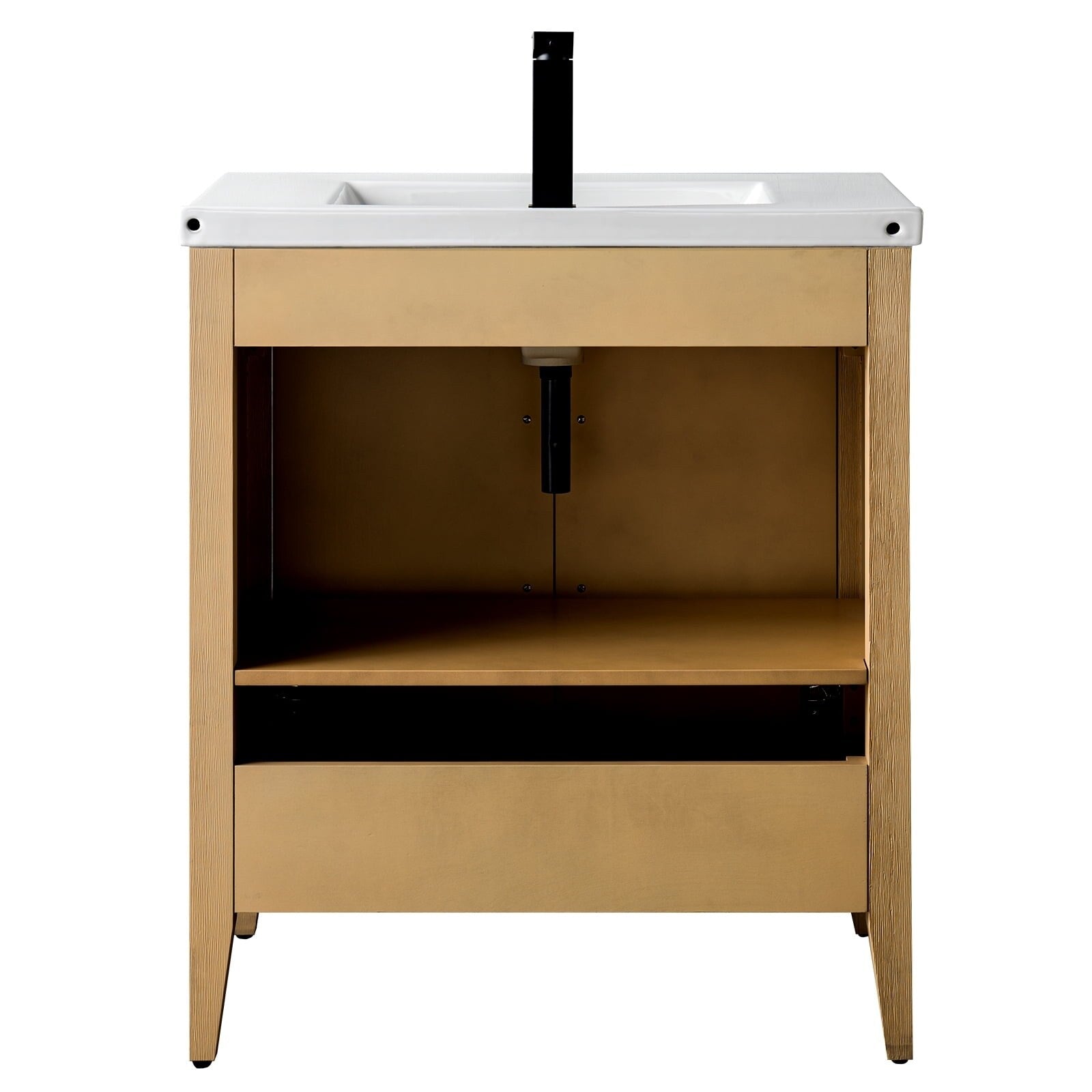 Meuble-lavabo simple Vanity Art 20, 24 ou 30 avec dessus en céramique