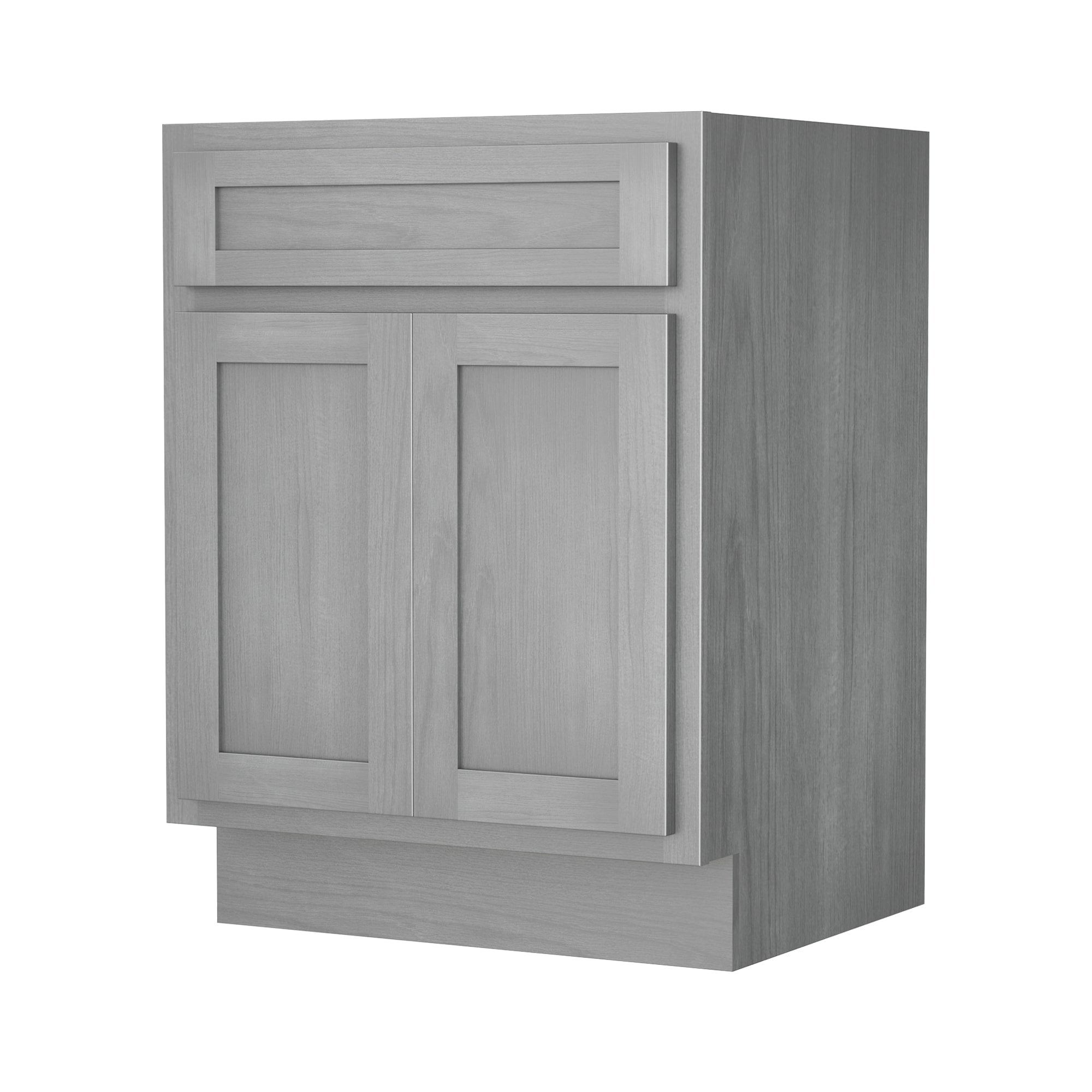 Meuble-lavabo simple en bois massif de 24 pouces de Vanity Art