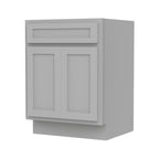 Meuble-lavabo simple en bois massif de 24 pouces de Vanity Art