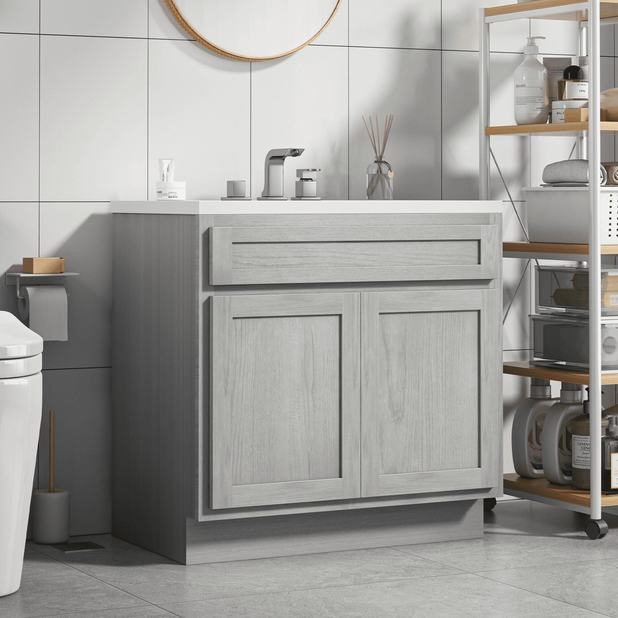 Meuble-lavabo simple de 36 pouces Vanity Art
