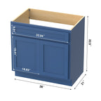 Meuble-lavabo simple de 36 pouces Vanity Art