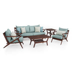 Ensemble de 5 sièges de patio d'extérieur Sunbrella Vaughn