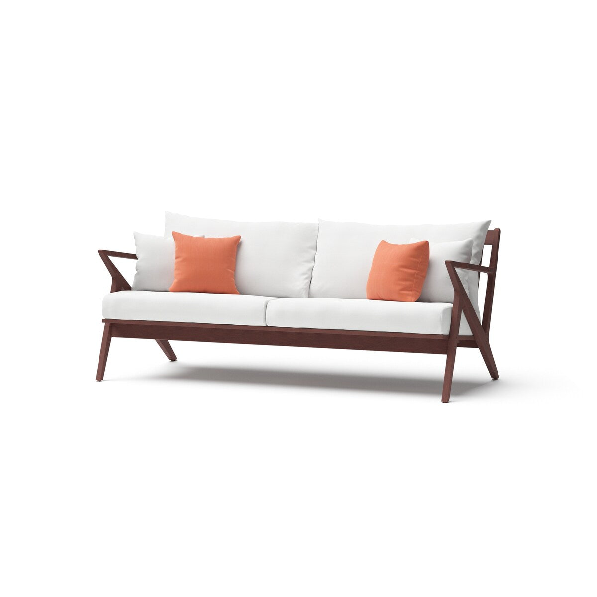 Ensemble de 5 sièges de patio d'extérieur Sunbrella Vaughn