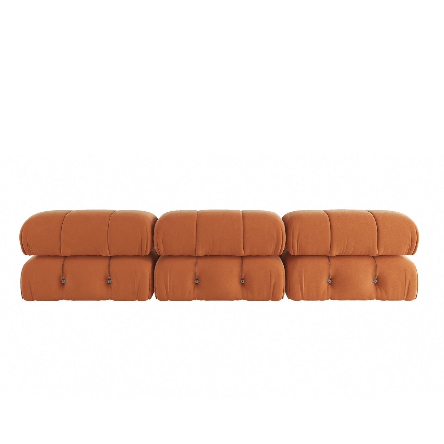 Canapé modulable réversible 3 places en velours