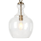 Suspension Verona 11 large avec abat-jour en verre - 11 large